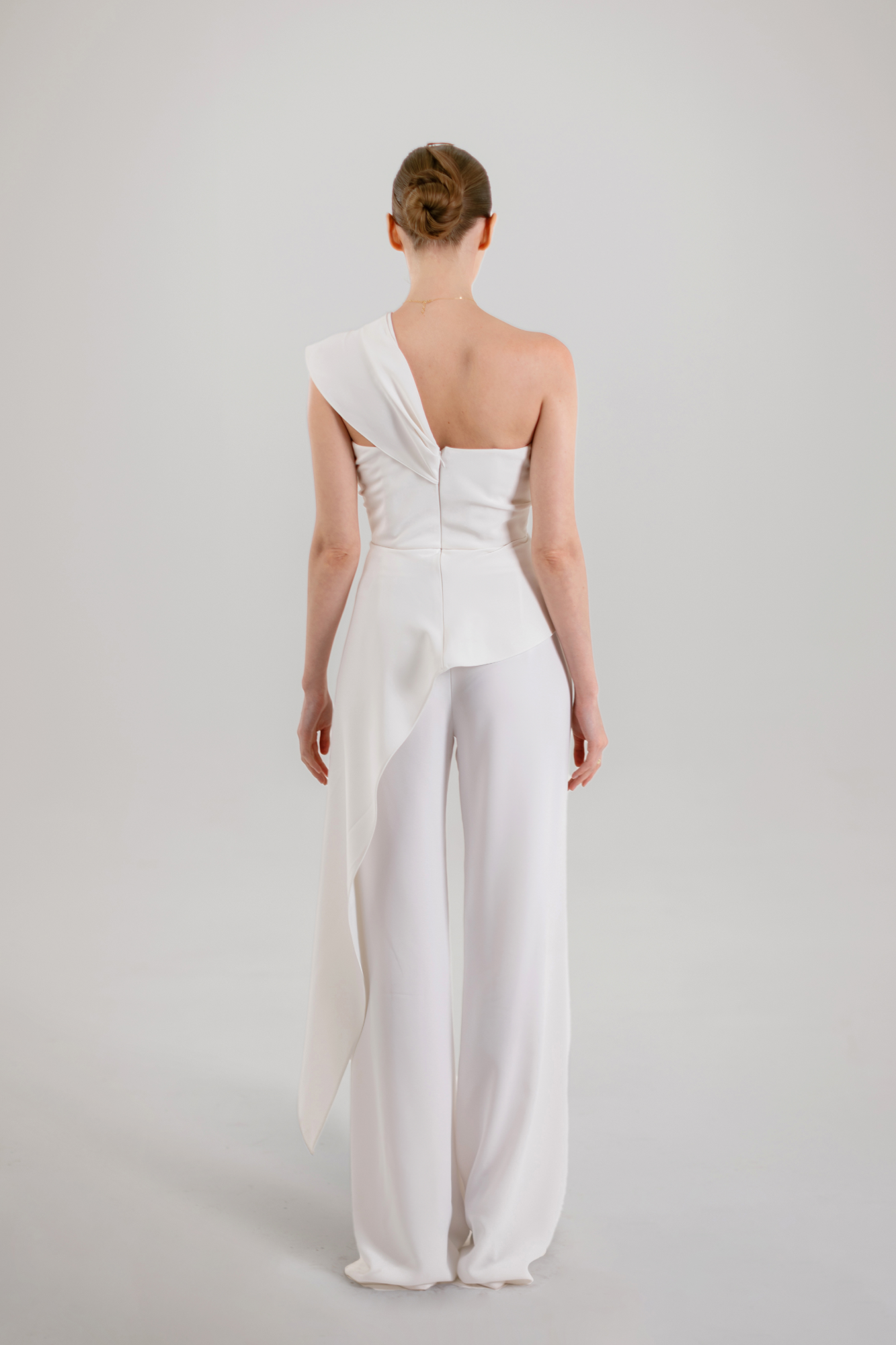ALENA BUSTIER & PANTS - WHITE