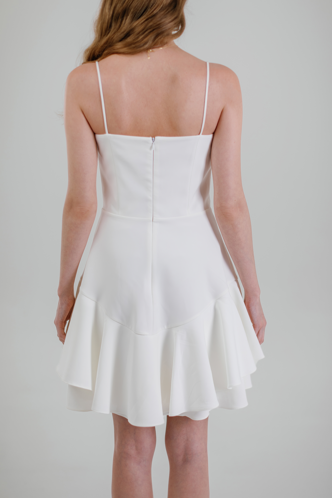 LUDI MINI PARTY SUN DRESS - WHITE