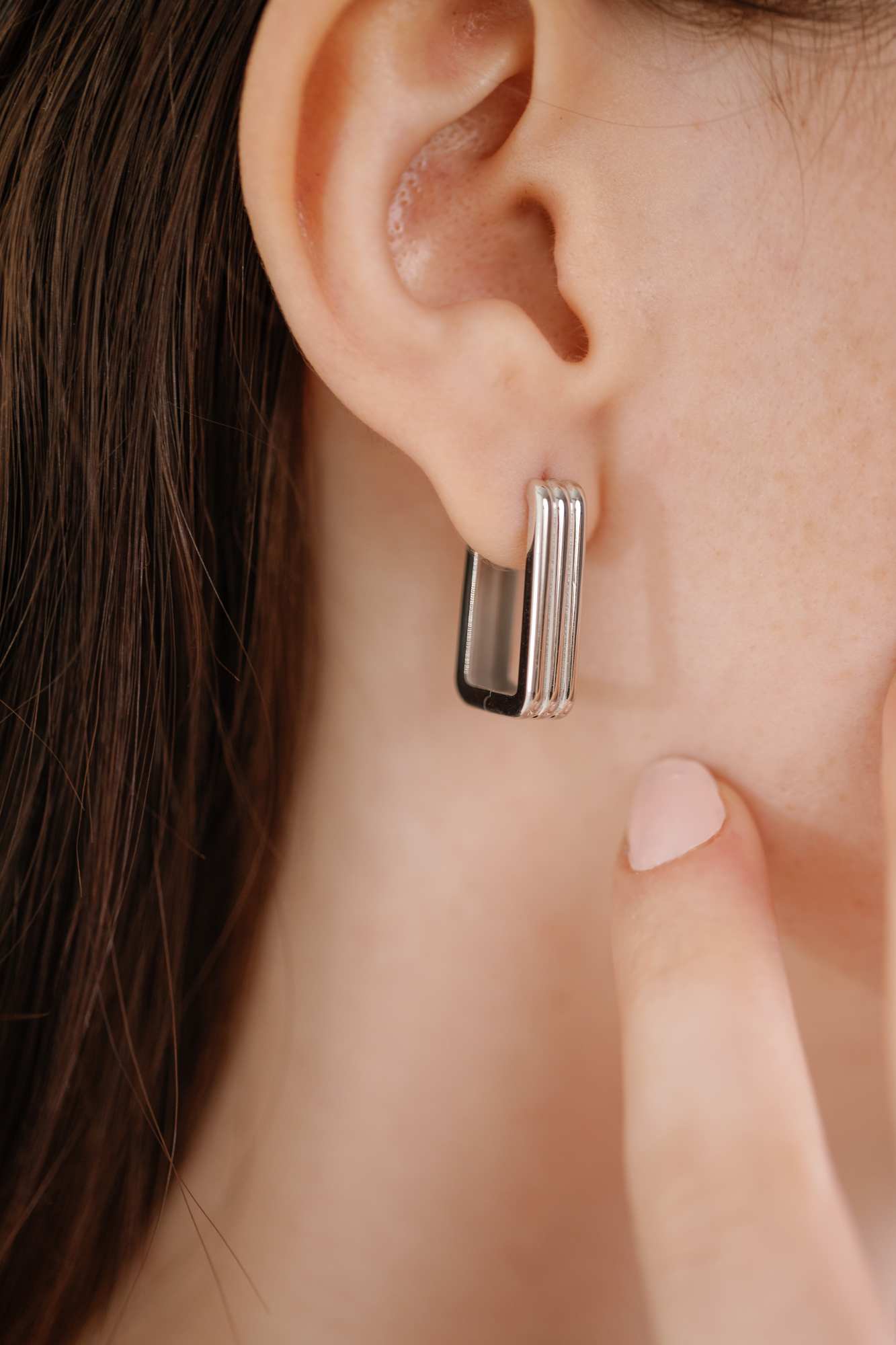 PLES SUPER SILVER EARRINGS