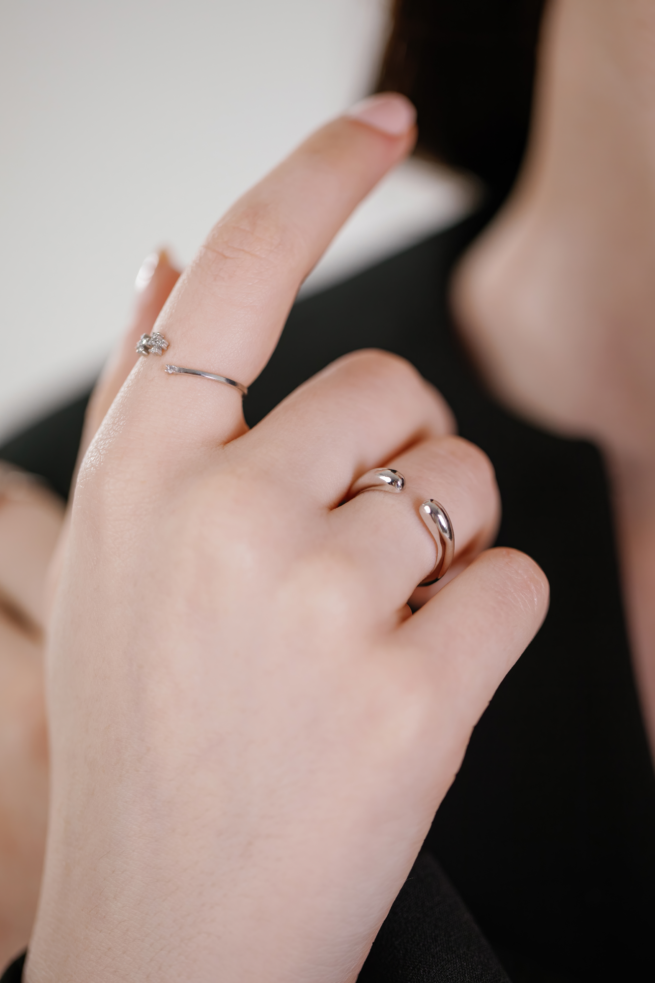 CRUSH SILVER RING