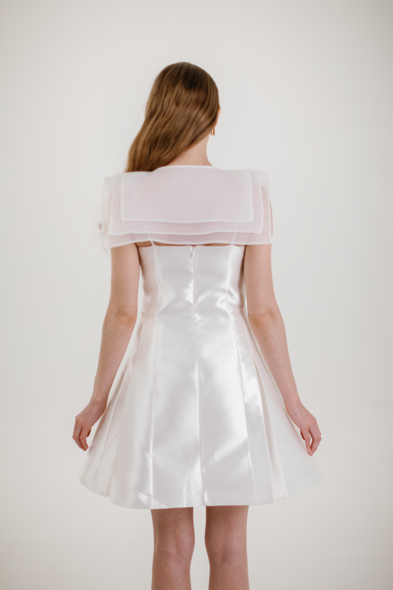 HIPNOTICKA MINI PARTY SUN DRESS - WHITE