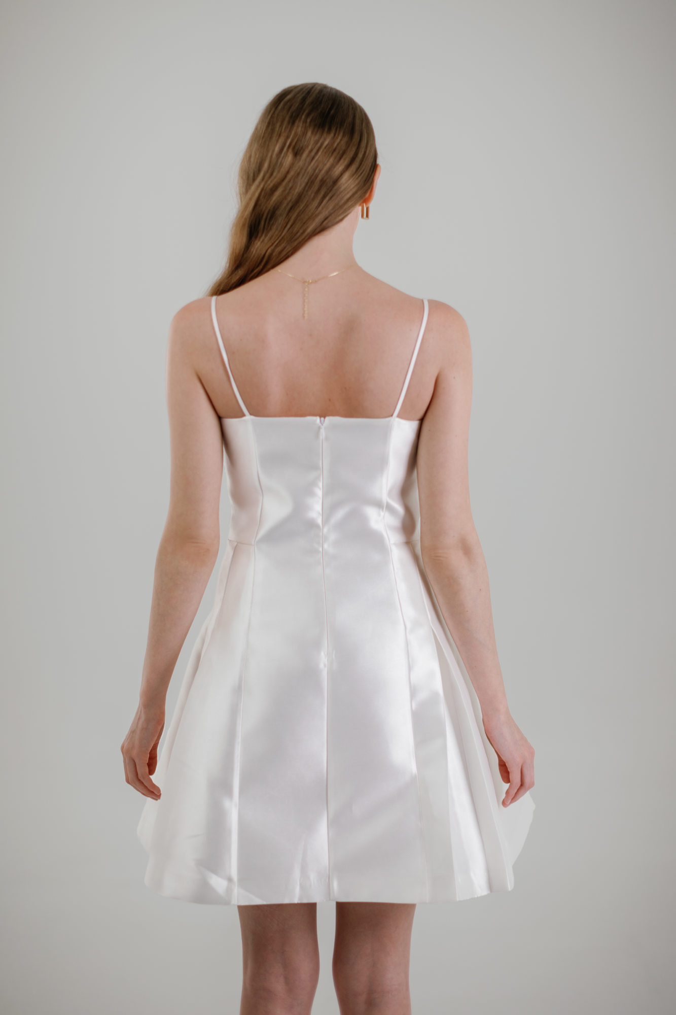HIPNOTICKA MINI PARTY SUN DRESS - WHITE
