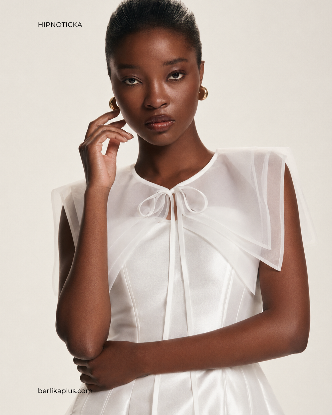 Hipnoticka - Mini Party Sun Dress - White