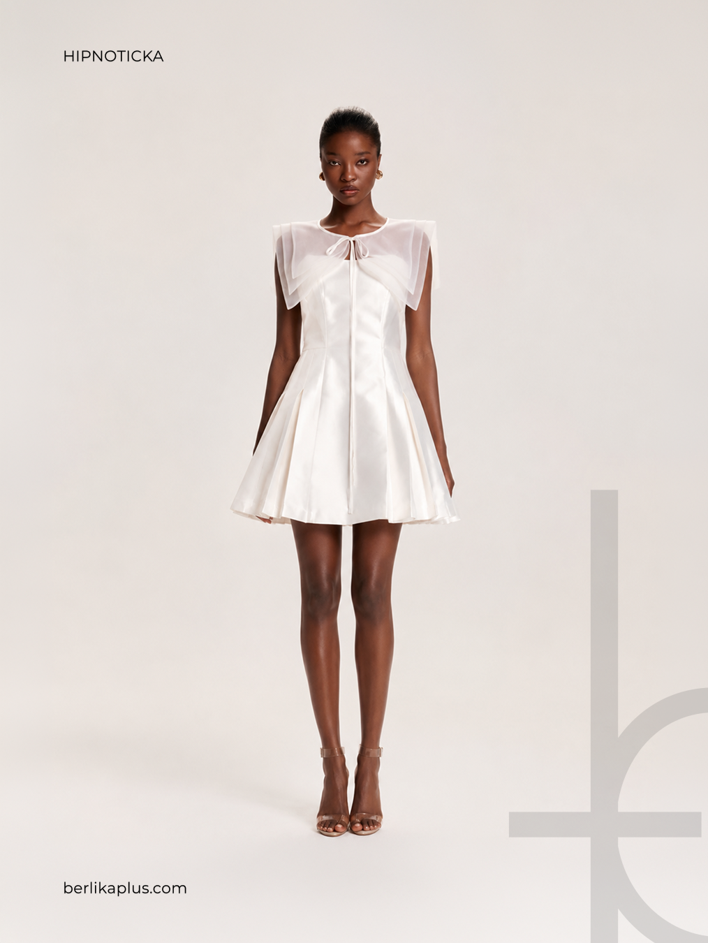 Hipnoticka - Mini Party Sun Dress - White