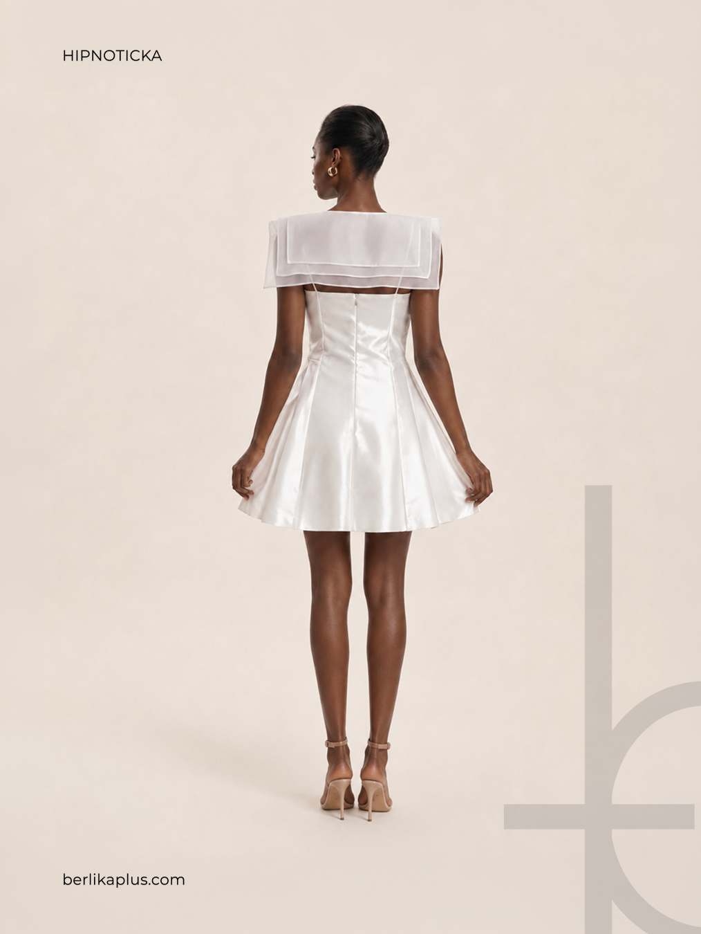 Hipnoticka - Mini Party Sun Dress - White
